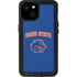 Boise State University Collegiate Text iPhone 15 Plus Waterproof Case